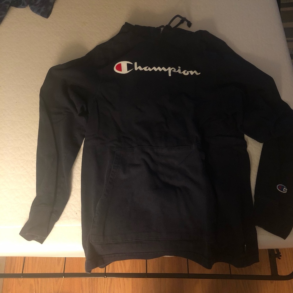 Champion Black Hoodie